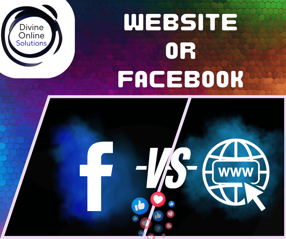 Website or Facebook