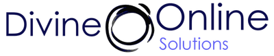 large divine online logo background removed for header